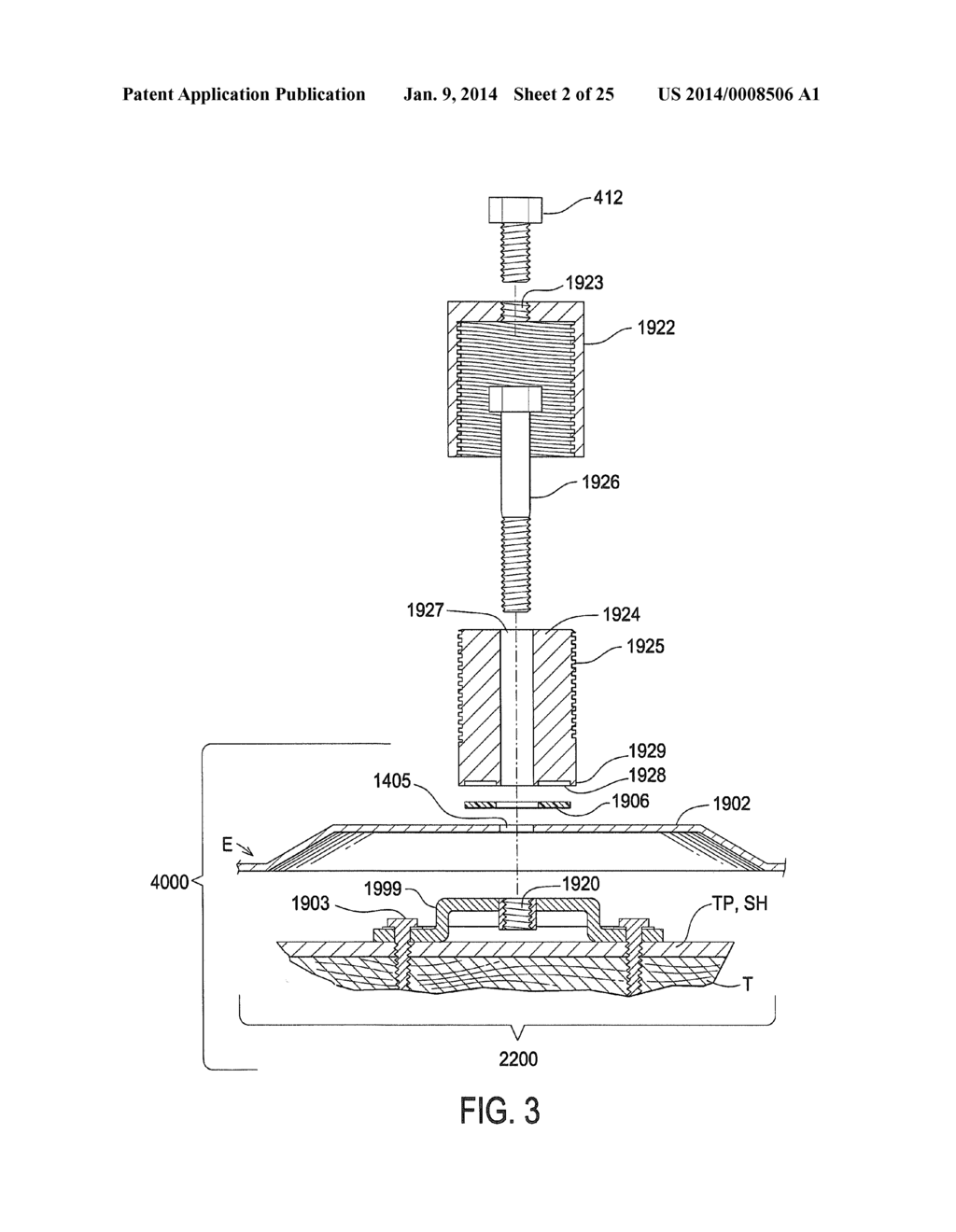 Roof Mount Sealing Assembly - diagram, schematic, and image 03