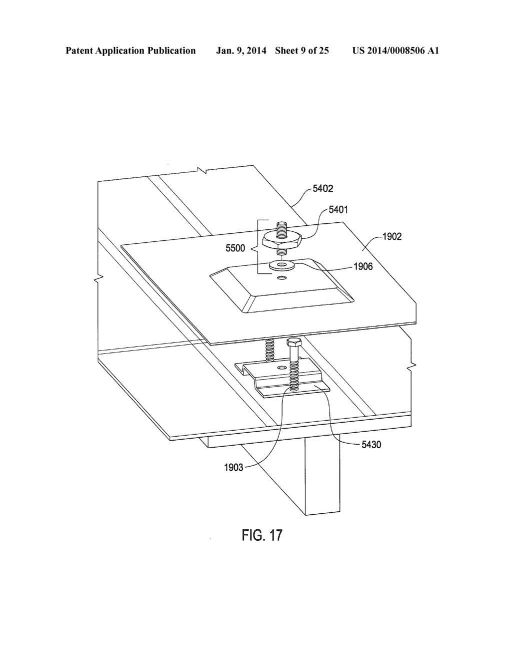 Roof Mount Sealing Assembly - diagram, schematic, and image 10