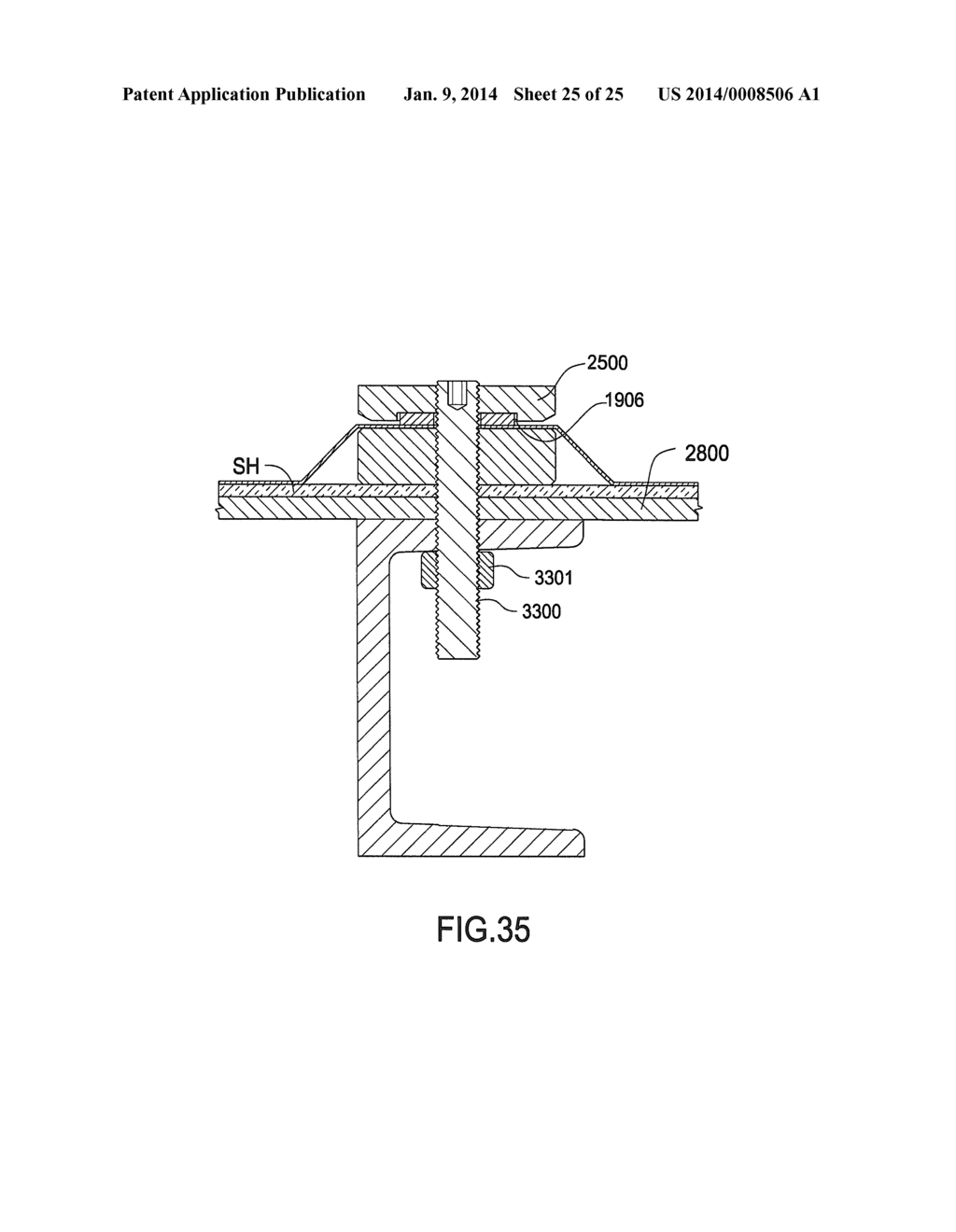 Roof Mount Sealing Assembly - diagram, schematic, and image 26