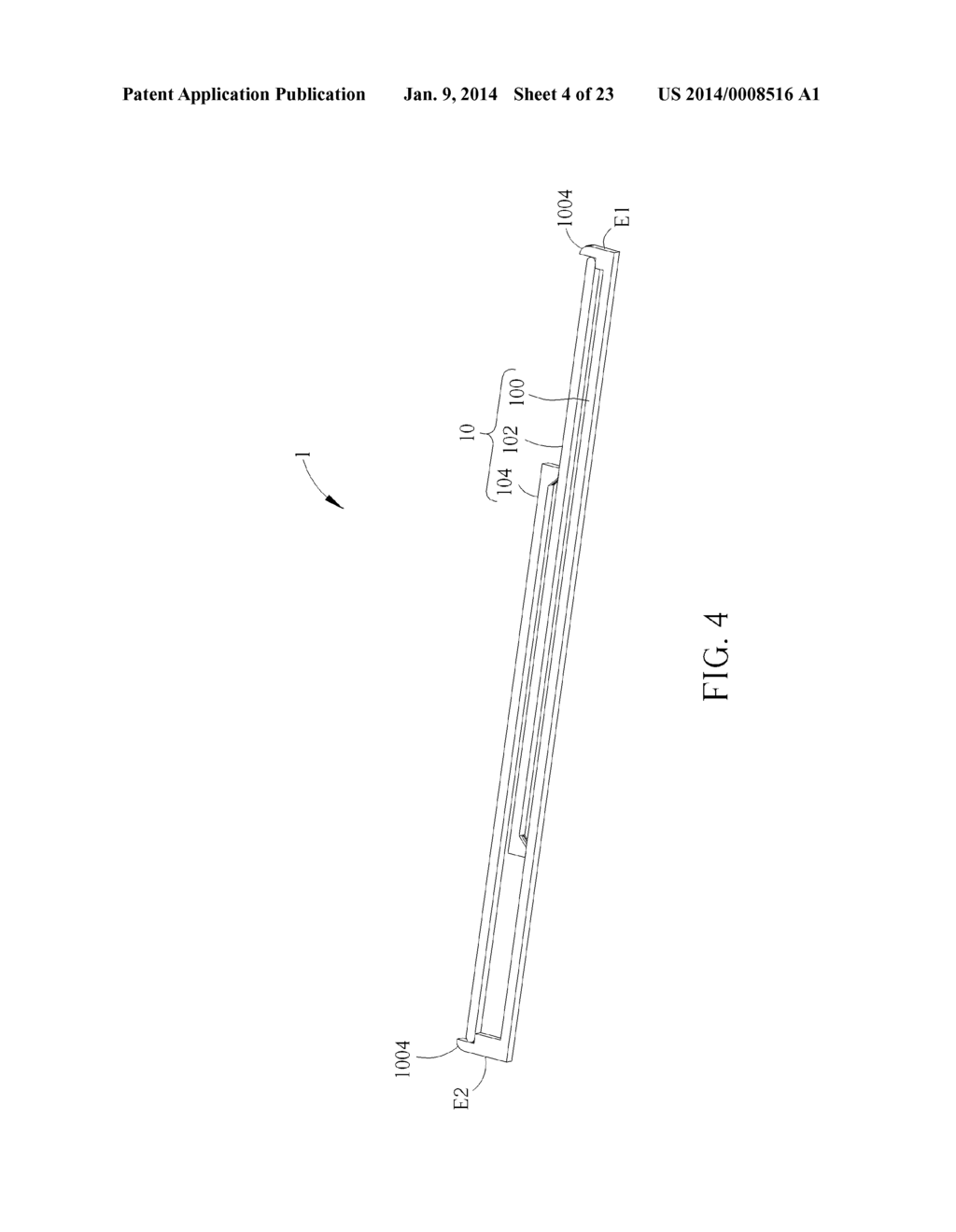 OPTICAL TOUCH DEVICE AND FOLDABLE FRAME ASSEMBLY THEREOF - diagram, schematic, and image 05