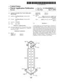 RAILING SUPPORT POST WITH THREADED RECEIVERS diagram and image