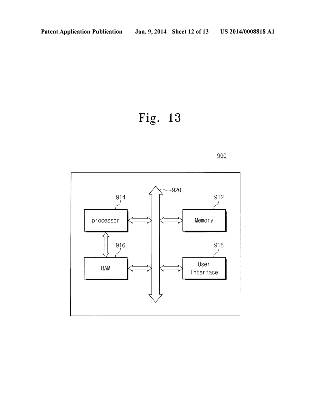 METHOD AND APPARATUS FOR STACKED SEMICONDUCTOR CHIPS - diagram, schematic, and image 13