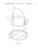 CONTAINER CARRYING APPARATUSES AND RELATED METHODS diagram and image