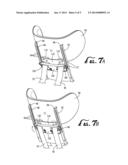 INFANT CARRIER AND CAR SAFETY SEAT WITH NO-RETHREAD HARNESS ADJUSTMENT diagram and image