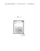 CHARACTER INPUT METHOD AND APPARATUS IN PORTABLE TERMINAL HAVING TOUCH     SCREEN diagram and image