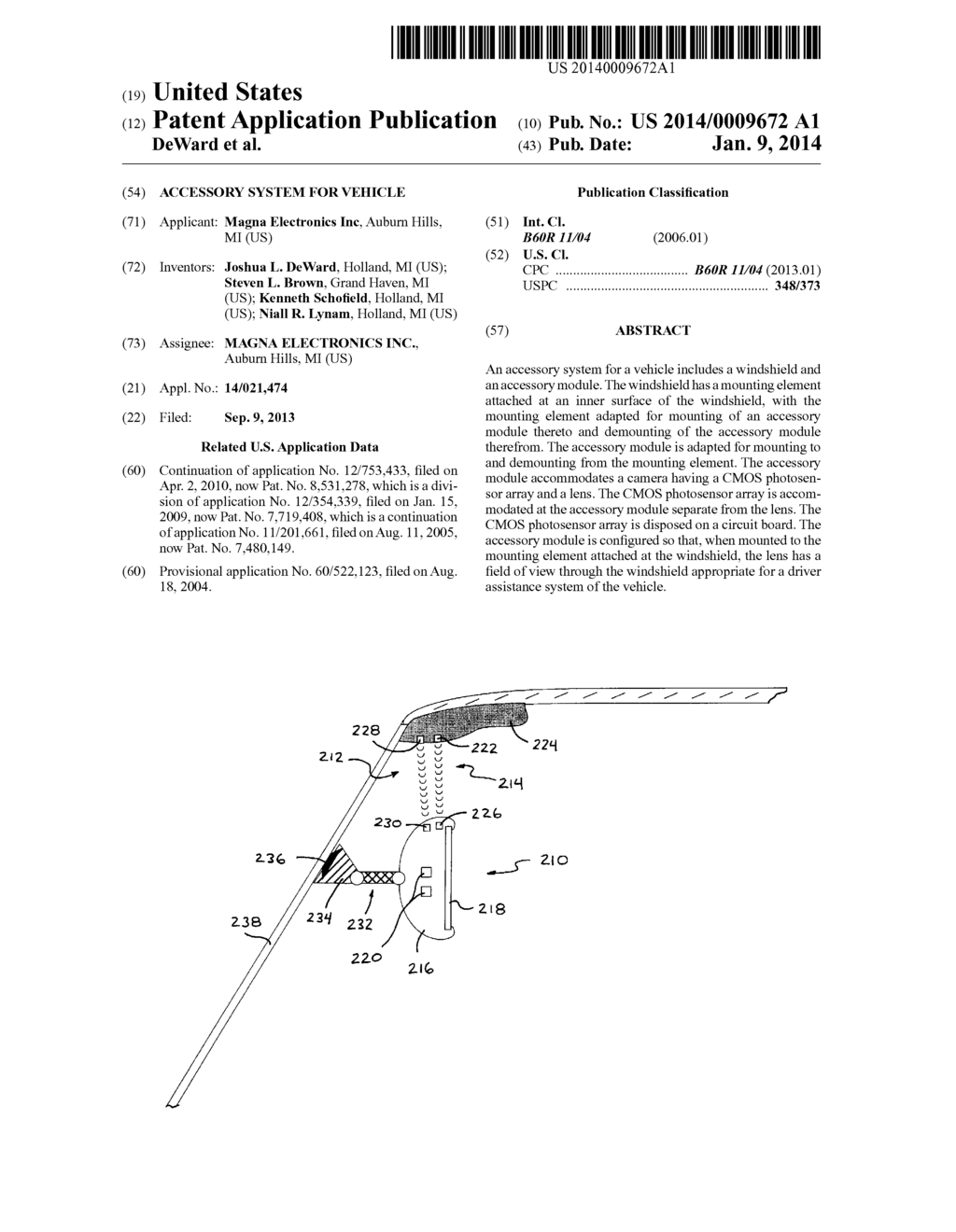 ACCESSORY SYSTEM FOR VEHICLE - diagram, schematic, and image 01