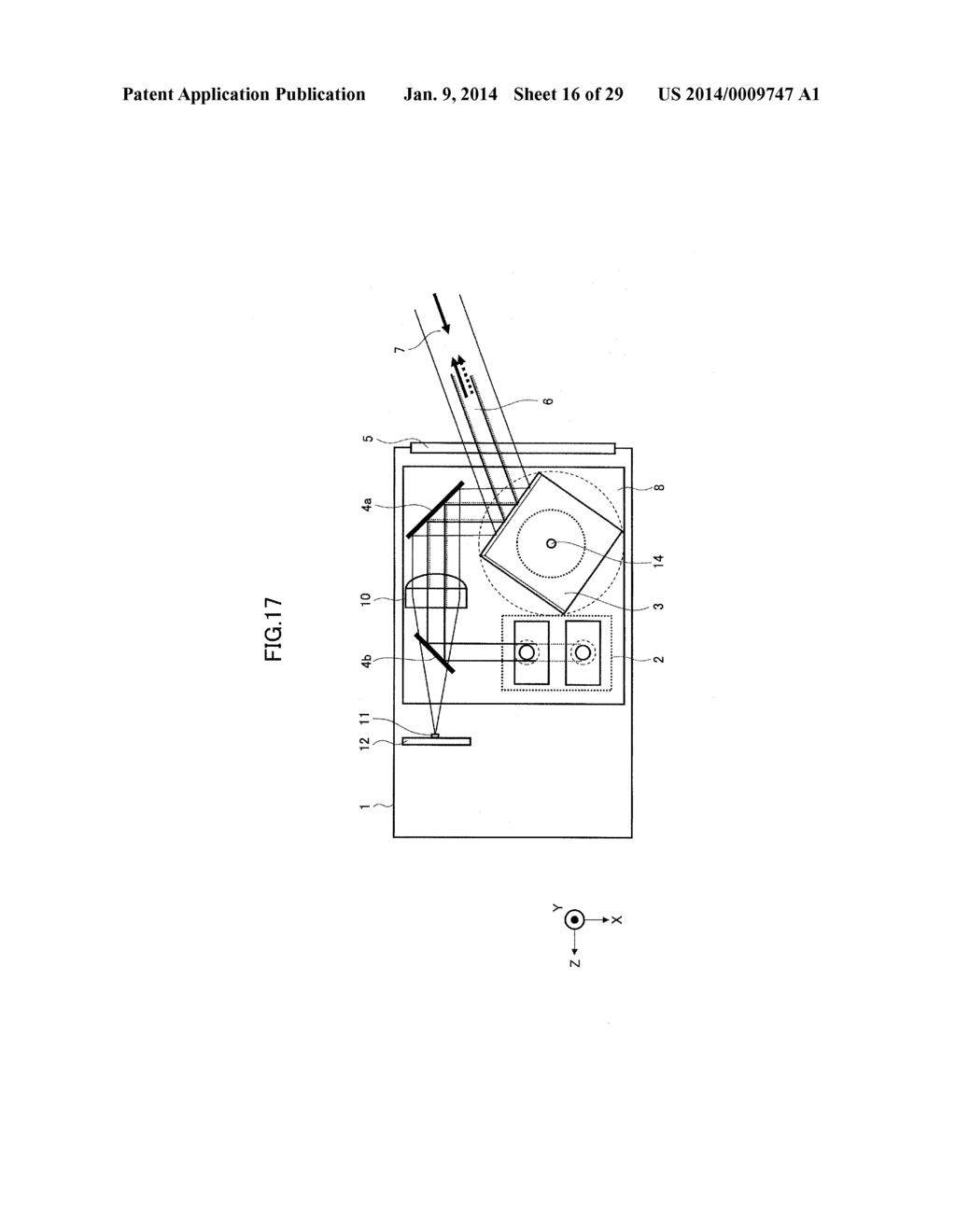 LASER RADAR DEVICE - diagram, schematic, and image 17