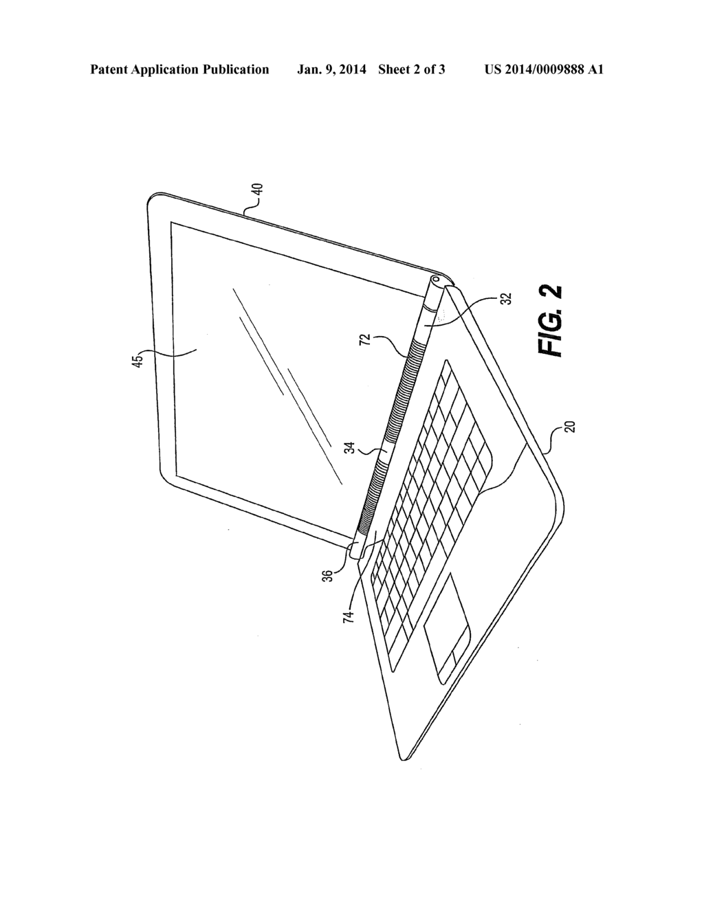 ELECTRONIC DEVICE HAVING A PASSIVE HEAT EXCHANGE DEVICE - diagram, schematic, and image 03