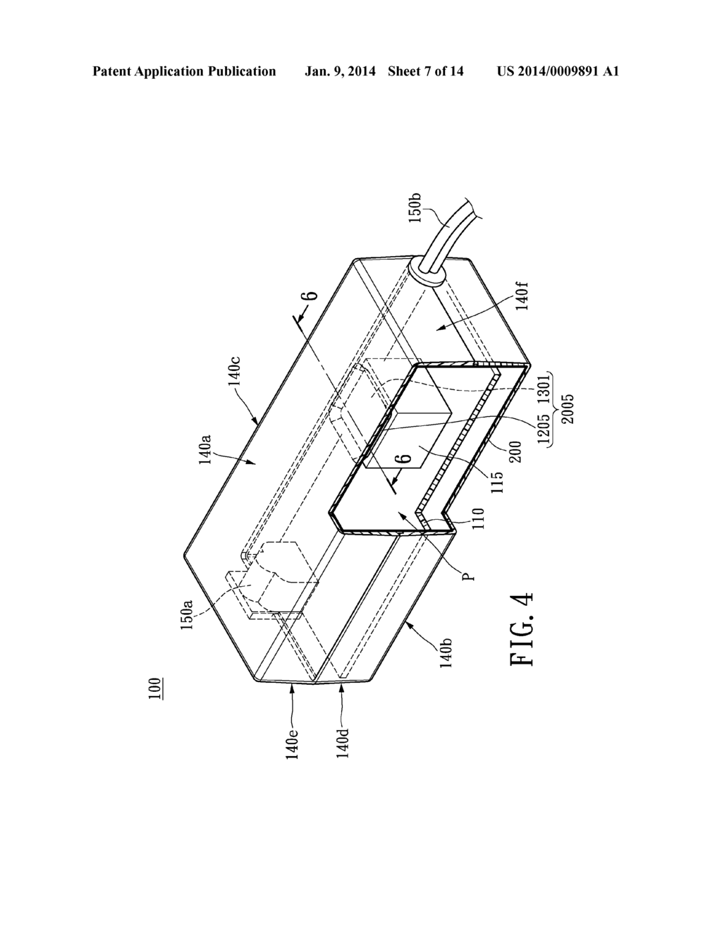 PLANAR HEAT DISSIPATION STRUCTURE AND ELECTRONIC DEVICE UTILIZING THE SAME - diagram, schematic, and image 08