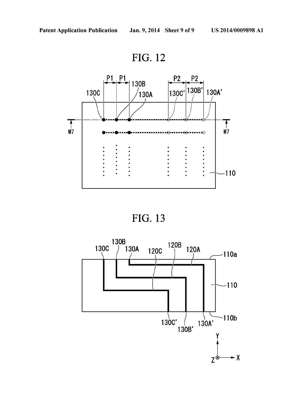 INTERPOSER SUBSTRATE, ELECTRONIC DEVICE PACKAGE, AND ELECTRONIC COMPONENT - diagram, schematic, and image 10