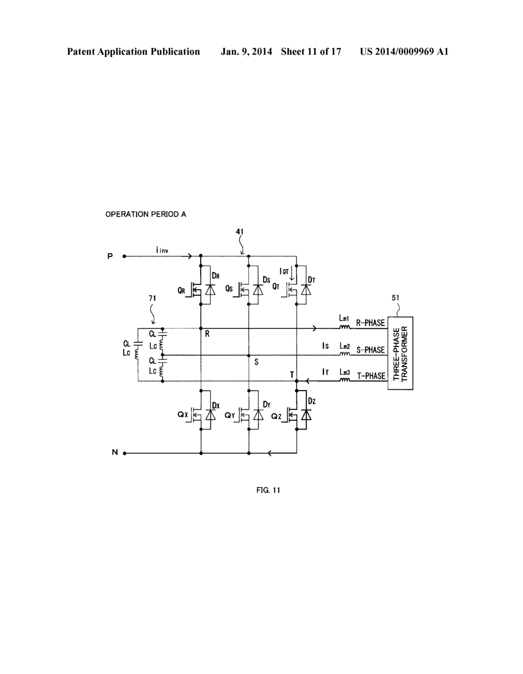 CURRENT SOURCE INVERTER AND METHOD FOR CONTROLLING CURRENT SOURCE INVERTER - diagram, schematic, and image 12