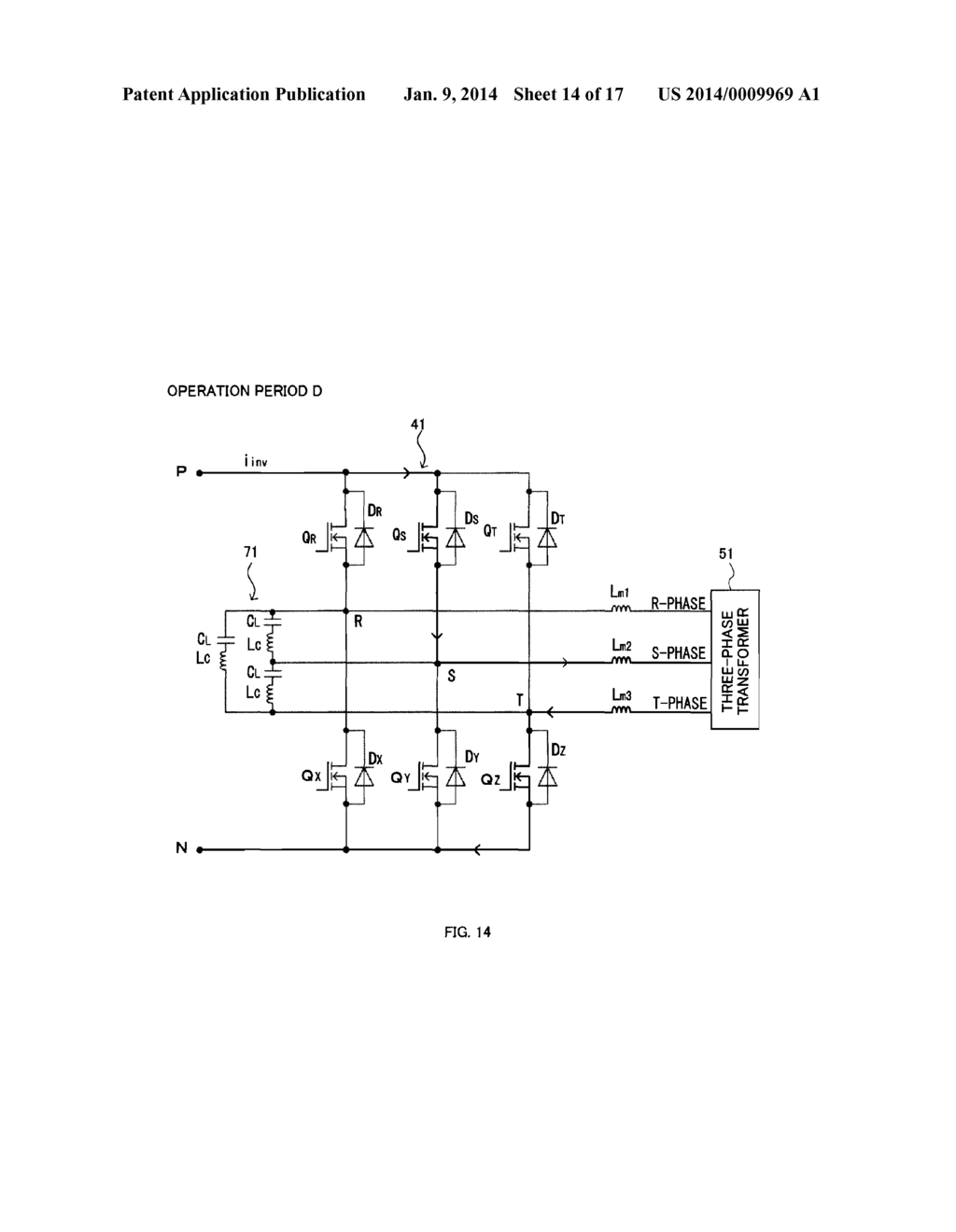 CURRENT SOURCE INVERTER AND METHOD FOR CONTROLLING CURRENT SOURCE INVERTER - diagram, schematic, and image 15