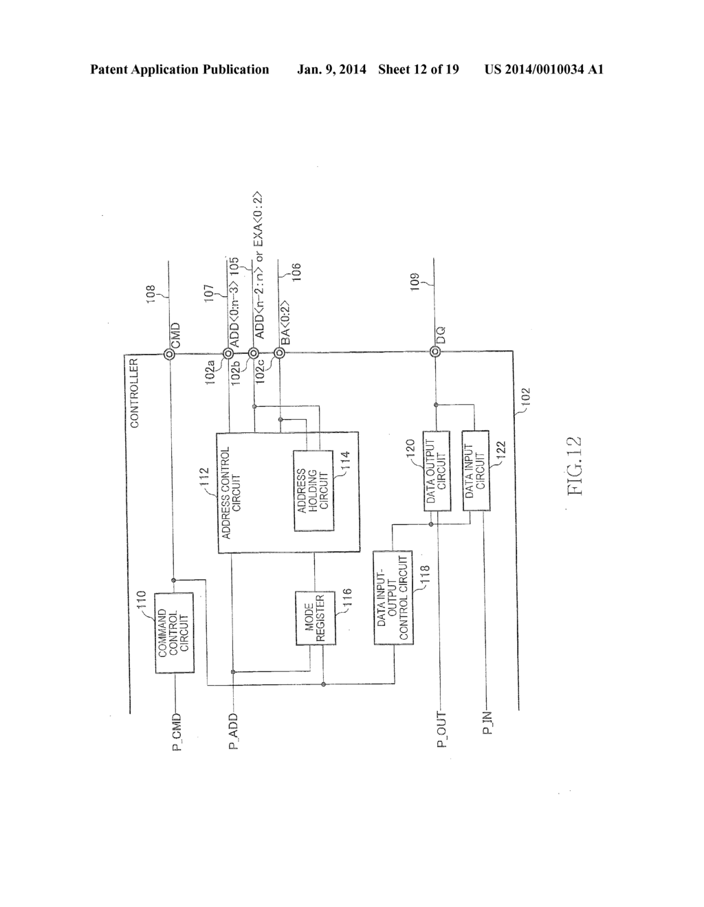 SEMICONDUCTOR DEVICE, INFORMATION PROCESSING SYSTEM INCLUDING SAME, AND     CONTROLLER FOR CONTROLLING SEMICONDUCTOR DEVICE - diagram, schematic, and image 13