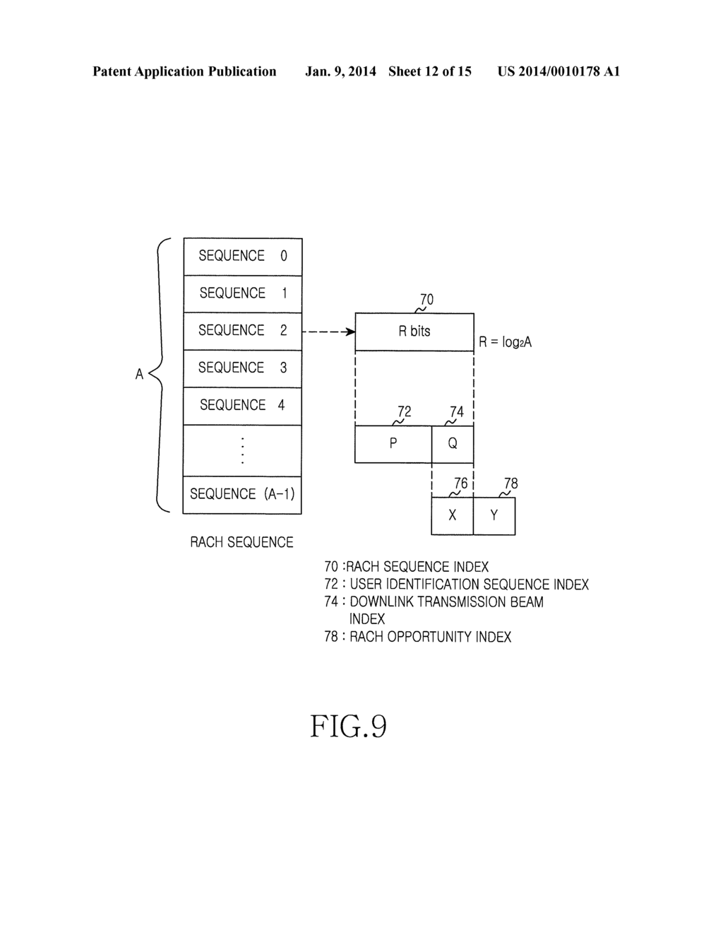 APPARATUS AND METHOD FOR RANDOM ACCESS IN WIRELESS COMMUNICATION SYSTEM     USING BEAMFORMING - diagram, schematic, and image 13