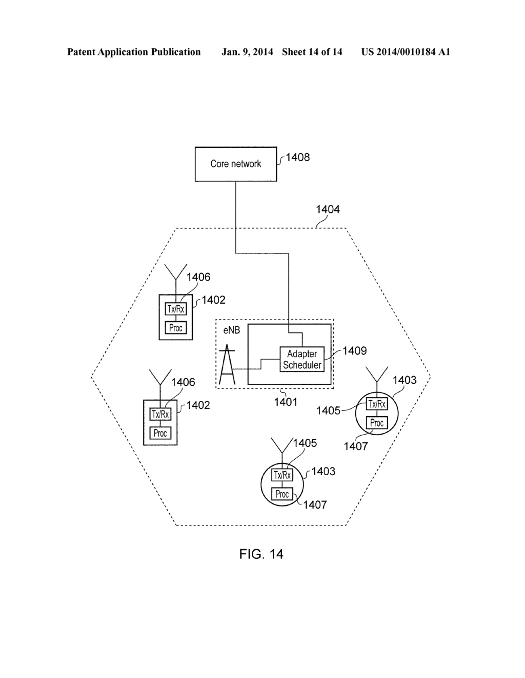 INSERTING VIRTUAL CARRIER IN CONVENTIONAL OFDM HOST CARRIER IN     COMMUNICATIONS SYSTEM - diagram, schematic, and image 15