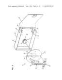 FIBER OPTIC ENCLOSURE WITH INTERNAL CABLE SPOOL diagram and image