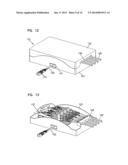 FIBER OPTIC ENCLOSURE WITH INTERNAL CABLE SPOOL diagram and image