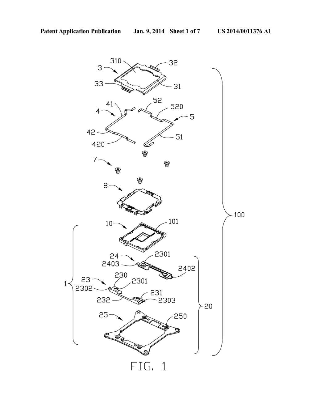 ELECTRICAL CONNECTOR AND CARRIER THEREOF FOR ASSEMBLING IC PACKAGE - diagram, schematic, and image 02