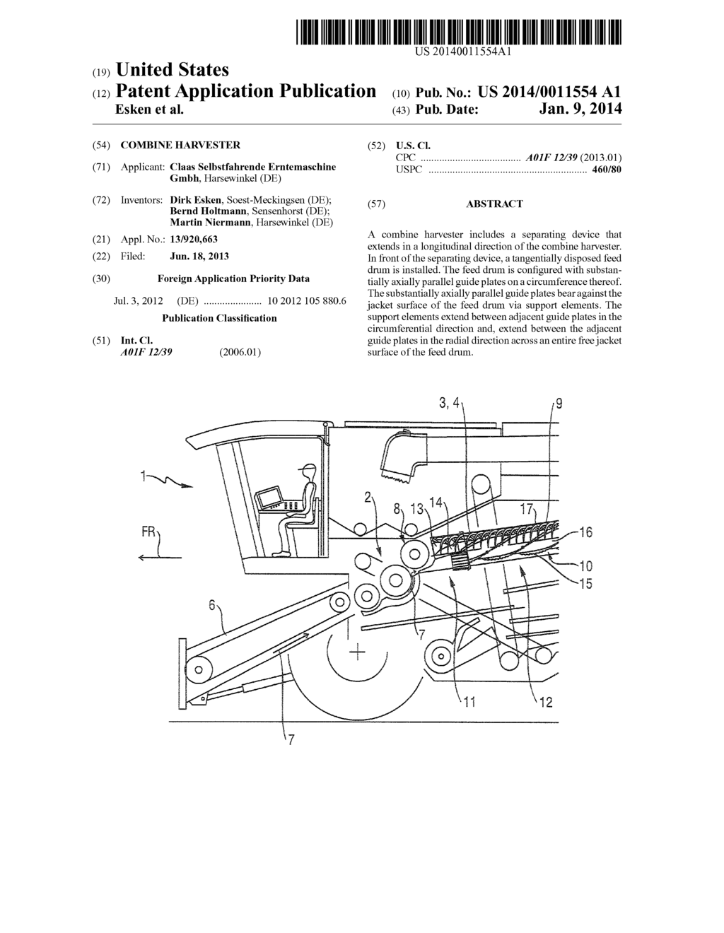 Combine harvester - diagram, schematic, and image 01