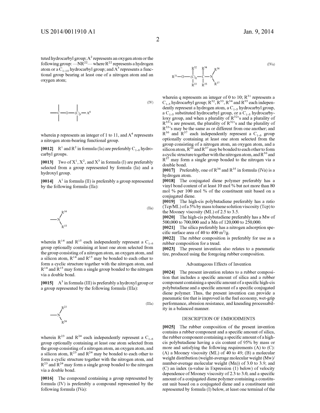 RUBBER COMPOSITION AND PNEUMATIC TIRE - diagram, schematic, and image 03