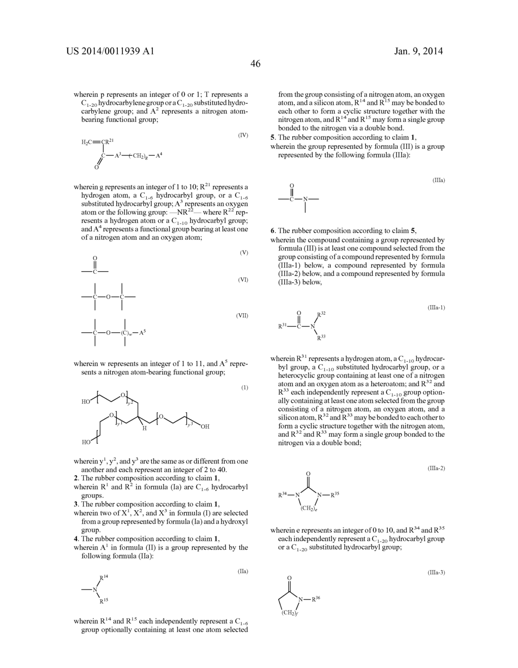 RUBBER COMPOSITION AND PNEUMATIC TIRE - diagram, schematic, and image 47