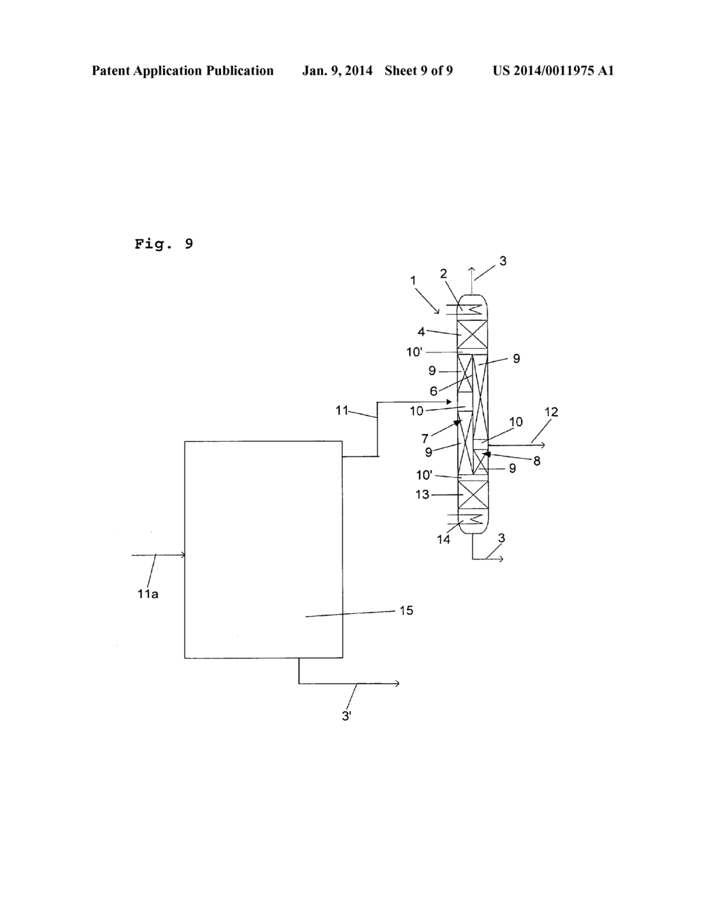 CLEANING DEVICE FOR SEPARATING DILACTIDE FROM MIXTURES, POLYMERISATION     DEVICE, METHOD FOR SEPARATING DILACTIDE FROM MIXTURES AND USE THEREOF - diagram, schematic, and image 10