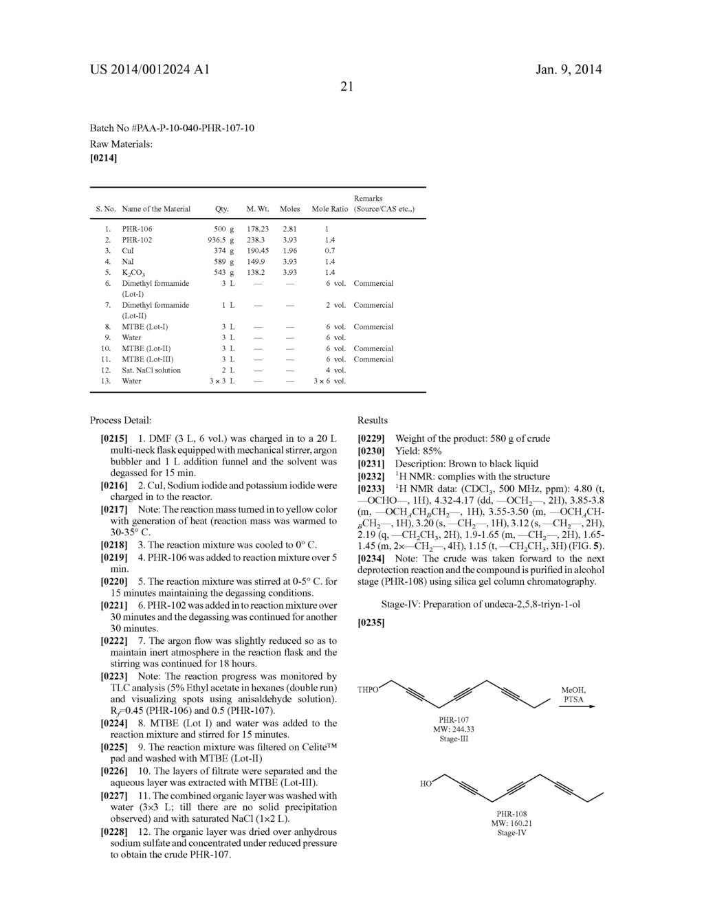 METHOD FOR THE SYNTHESIS OF DHA - diagram, schematic, and image 37