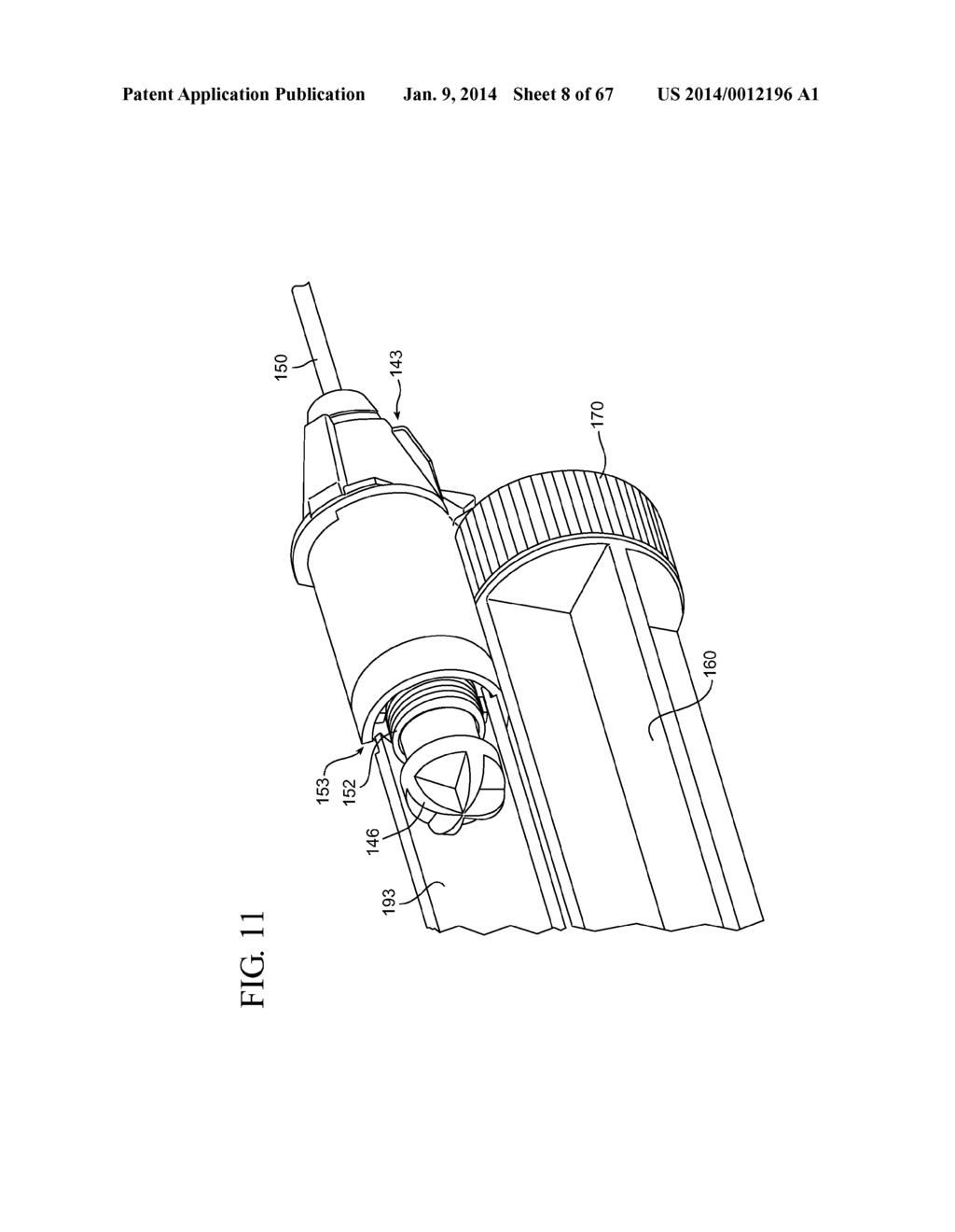 Dual Chamber Syringe With Retractable Needle - diagram, schematic, and image 09