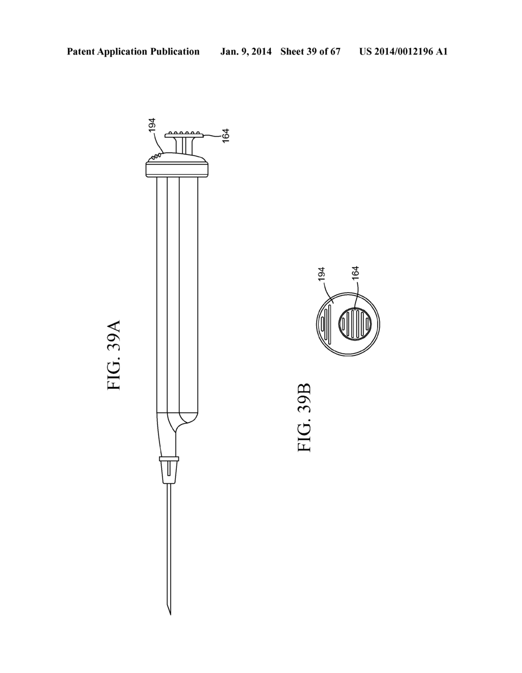 Dual Chamber Syringe With Retractable Needle - diagram, schematic, and image 40