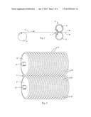 BREATHABLE AND LIQUID IMPERMEABLE WEB AND METHOD OF MAKING THE WEB diagram and image