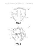 Protective Underwear With Absorbent Insert diagram and image