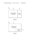 PRESENTATION OF AUDIOVISUAL EXERCISE SEGMENTS BETWEEN SEGMENTS OF PRIMARY     AUDIOVISUAL CONTENT diagram and image