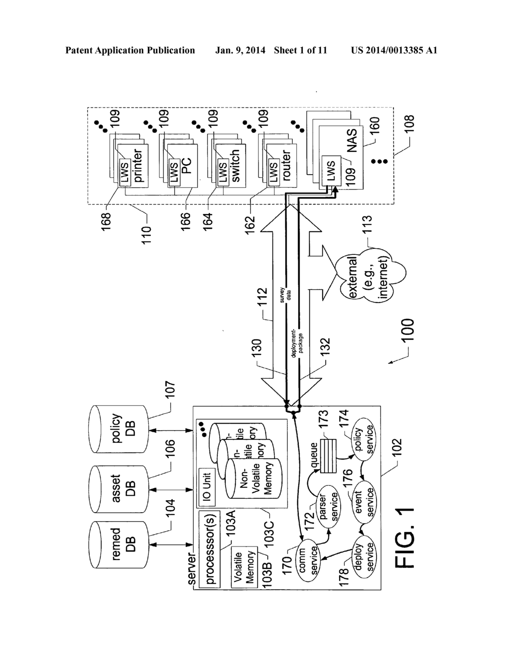 POLICY-BASED SELECTION OF REMEDIATION - diagram, schematic, and image 02