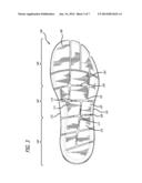 ARTICLE OF FOOTWEAR HAVING ARTICULATED SOLE MEMBER diagram and image