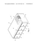 REFRIGERATED TRAILER DOOR HAVING AN AUTOMOTIVE-STYLE HANDLE AND LOCKING     MECHANISM diagram and image