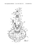 SAFETY LINE ANCHOR SECURABLE TO ROOF DRAIN diagram and image