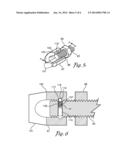 SAFETY LINE ANCHOR SECURABLE TO ROOF DRAIN diagram and image