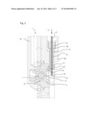 DEVICE FOR THERMALLY COATING A SURFACE diagram and image