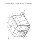 INTERNAL BACKWASH SYSTEM FOR ROBOTIC POOL AND TANK CLEANER diagram and image