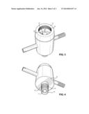 Tire Valve Tool having Air Communication Means diagram and image