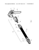 WINDING SHAFT DRIVE FOR OPERATING A RETRACTABLE ARCHITECTURAL COVERING AND     SHAFT BRAKE MODULE FOR USE THEREIN diagram and image