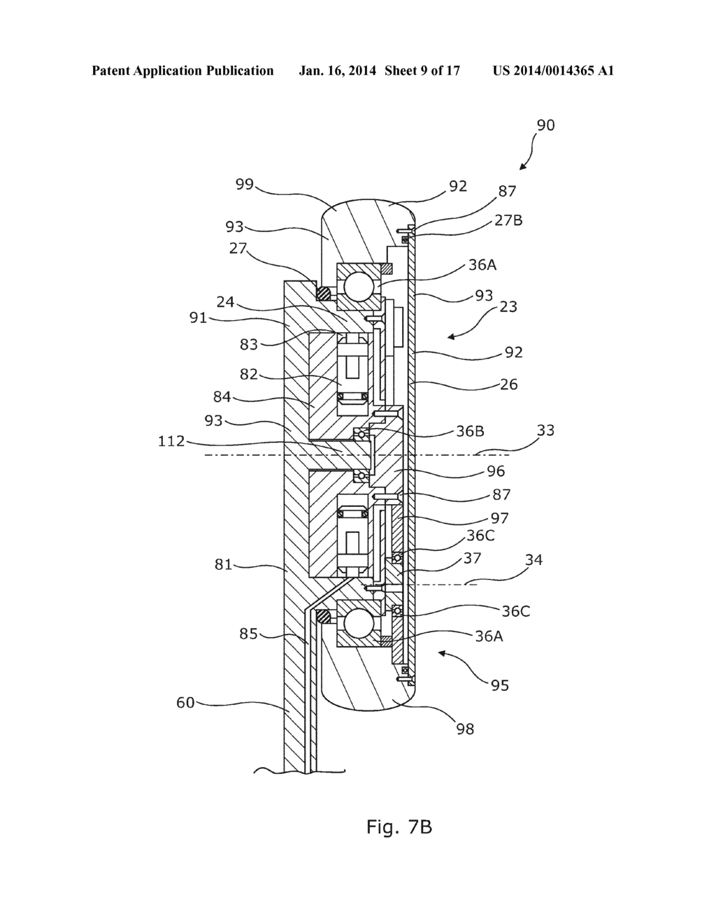 DOWNHOLE DRIVING UNIT HAVING A HYDRAULIC MOTOR WITH A PLANETARY GEARING     SYSTEM - diagram, schematic, and image 10