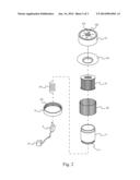 Porous Magnetic Filter Having Sensor diagram and image