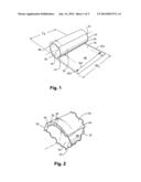 PROTECTIVE WRAPPER FOR ROLLS AND METHOD FOR WRAPPING A ROLL USING THE SAME diagram and image