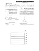 ORGANIC LIGHT EMITTING DEVICE diagram and image