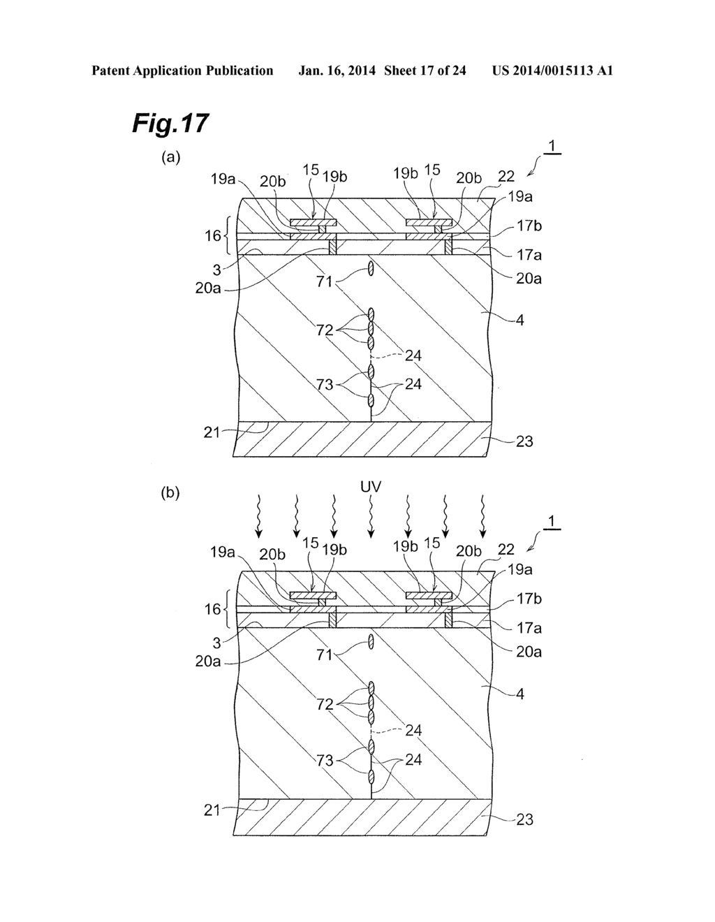 Laser Processing Method and Semiconductor Device - diagram, schematic, and image 18