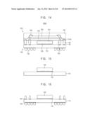 STACKED PACKAGE INCLUDING SPACERS AND METHOD OF MANUFACTURING THE SAME diagram and image