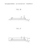 STACKED PACKAGE INCLUDING SPACERS AND METHOD OF MANUFACTURING THE SAME diagram and image