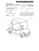 GOLF CLUB HEAD COVER HOLDER FOR MOTORIZED GOLF CARTS diagram and image