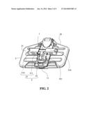 APPARATUS FOR HANGING ON SEATBACK INSIDE VEHICLE diagram and image